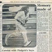 Rosemary Taylor - Article from The Sun, May 1976